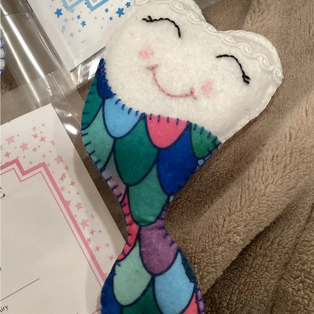 Handcrafted Tooth Fairy Pillows CHOOSE ONE w/ certificate - Picture 6 of 10